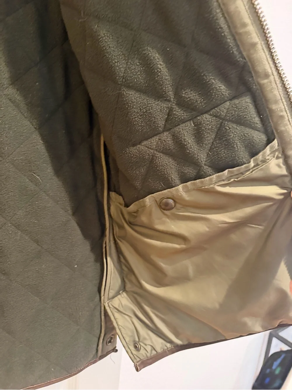 Polo by Ralph Lauren Quilted Olive Green Lightweight Jacket